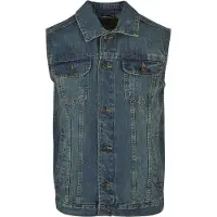 Urban Classics Gilet bleu denim