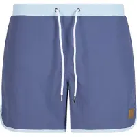 Urban Classics Shorts de bain bleu marine / bleu clair