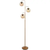 Steinhauer Lampe de pied Bollique bronze