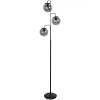 Steinhauer Lampe de pied Bollique Noir