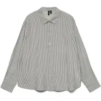 Vero Moda Chemisier 'VMKaja' noir / blanc