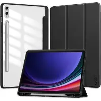 Tech-Protect Étui Noir pour Samsung Galaxy Tab S9+ / S10+ 12,4 — Design élégant