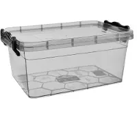 Orion Récipient alimentaire avec couvercle, GRIS, 3 l