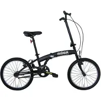 Nilox X0 Vélo de ville Acier Noir
