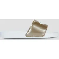 Lacoste Claquettes SERVE SLIDES 0.0 femmes - Doré - 39 1/2