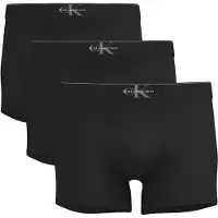Calvin Klein Lv00nb4472 Trunk Boxers 3 Units Noir M Homme