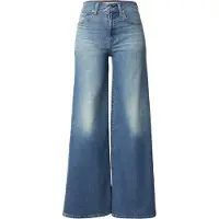 Levi's Jean '728 High Rise Wide Leg' bleu denim