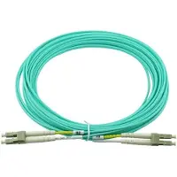 BlueOptics Câble patch fibre optique duplex LC-LC multimode OM3 0.5 mètre (0.50 m)