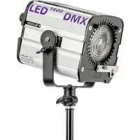 Hedler Profilux LED 1400 DMX, 5600K mit Fresnellinse, Dimmbar von 5-100% (Éclairage annulaire), Lumière continue, Blanc