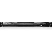 Aten KL1508AM Commutateur KVM, 43cm TFT, VGA, PS/2-USB via cat 5, 8 ports, D, DE-Layout, Commutateur KVM, Noir