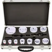 AWTOOLS Satz Bimetall-Lochsägen aus Metall