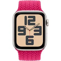 Apple Bracelet Solo tressé pour Watch | 38/40/41/42 mm - Taille 3 - Raspberry