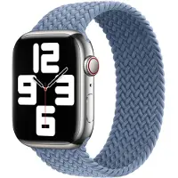 Apple Bracelet Solo tressé pour Watch | 38/40/41/42 mm - Taille 3 - Slate Blue