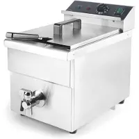 Lacor Friteuse électrique à induction, Poêle + casserole, Argent, Multicolore
