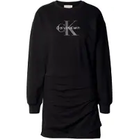Calvin Klein Jeans Robe gris / noir / blanc