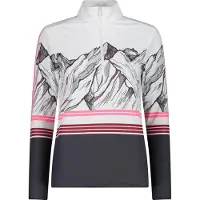 CMP 33l0956 Long Sleeve T-shirt Blanc,Gris S Femme