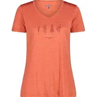 CMP 39t6136 T-shirt Orange 2XS Femme