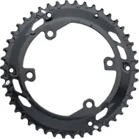 Shimano Cues U6010-2 110 Bcd 2 Chainring Argenté 46t