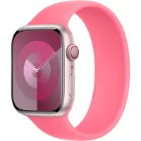 Apple Bracelet Boucle unique en Silicone pour Watch | 38/40/41/42 mm - Taille 4 - Pink