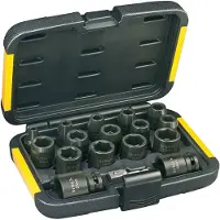 DeWalt DT7506-QZ Jeu De Douilles 17 Pièces En Coffret