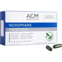 ACM Novophane complexe de minéraux et de vitamines pour des cheveux, une peau et des ongles en pleine santé 60 cps