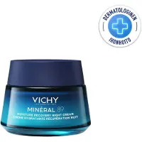 VICHY Minéral 89 Crème Hydratante de Nuit Réparatrice à la Mélatonine [50 ml]
