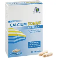 Avitale Calcium Sun 500, 60 pièces KAP