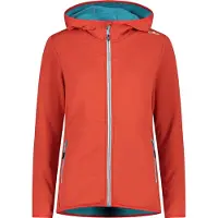 CMP 31e2516 Fix Hood Full Zip Fleece Orange 2XL Femme