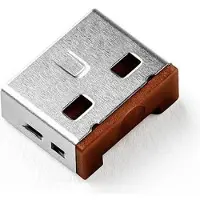 Smart Keeper SmartKeeper Basic "USB-A Port" Blocker 6 pcs +Key marron, Sécurité notebook, Marron