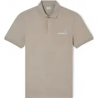 EA7 pour homme. 7M001311_AF10373 Polo de visibilité beige (3XL), Casuel, Coton, Manche courte