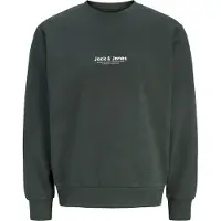 Jack & Jones Sweat Doux Col Ras De Cou Coton Mélangé Vesterbro Manches Longues Homme Jack & Jones