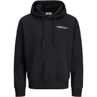 JJ REBEL Sweat-shirt 'JREBZACK' noir / blanc