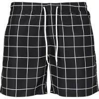 Urban Classics Shorts de bain noir / blanc