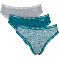 Sloggi Slip 'Go Rush' bleu cyan / gris clair