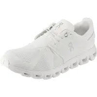 ON Baskets basses 'Cloud6' gris foncé / blanc / blanc cassé