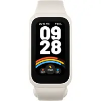 Xiaomi Bracelet connecté Mi Smart Band 9 Active Blanc Beige