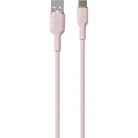 Puro Cable Puro Soft Usb-A - Usb-C 1,5M - Róowy