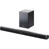 Sharp HTSB110 Barre de son 2.0 90W (USB, Bluetooth, HDMI, optique, entrée AUX (3,5mm), noir