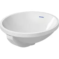 Duravit lavabo encastré ARCHITEC m ÜL o HLB d= 400mm sans trou pour robinet blanc (430 mm, 430 mm)