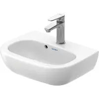 Duravit Lave-mains D-Code 45 cm blanc 0705450000 (340 mm, 450 mm)