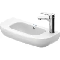 Duravit Lave-mains D-Code 50 cm blanc 0706500008 (220 mm, 500 mm)
