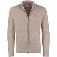 Gant Vestes en maille beige chiné