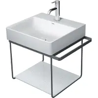 Duravit DuraSquare console murale en métal 565x451 mm, pour lavabo 235350, 0031164600