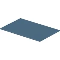 Duravit DuraSquare verre 1164x380 mm, pour console métallique 003117/ 003118, 0099708800