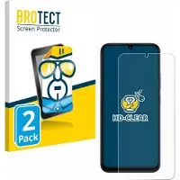 BROTECT Protection Clair (2 pcs, Xiaomi Redmi 15C), Téléphone portable : film de protection, Transparent