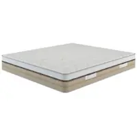 Talamo Italia Cutler - Matelas Double, 200x160x25h cm Blanc, Fermeté 8/10 Fabriqué en Italie