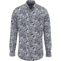 Fynch&Hatton 15108253 Long Sleeve Shirt Bleu XL Homme