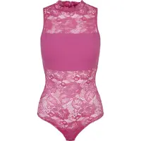 Urban Classics Laces Sleeveless Body Rose M Femme
