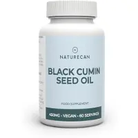 Naturecan Huile de Nigelle Pure (Huile de Cumin Noir)