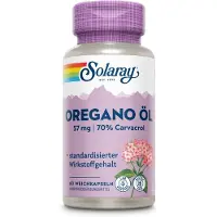 Solray Huile d'origan Solaray gélules 60 pc